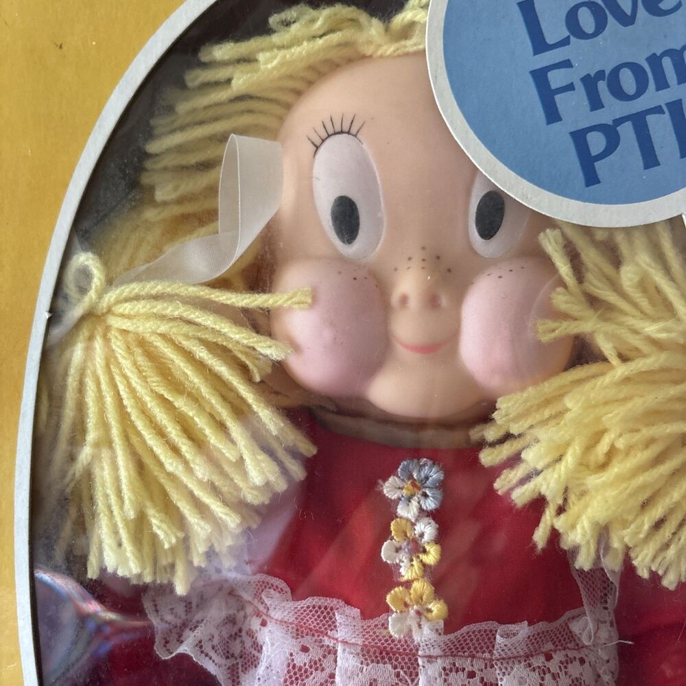 Vintage 1985 "Susie Moppet Doll" Jim and Tammy Baker's PTL Ministry